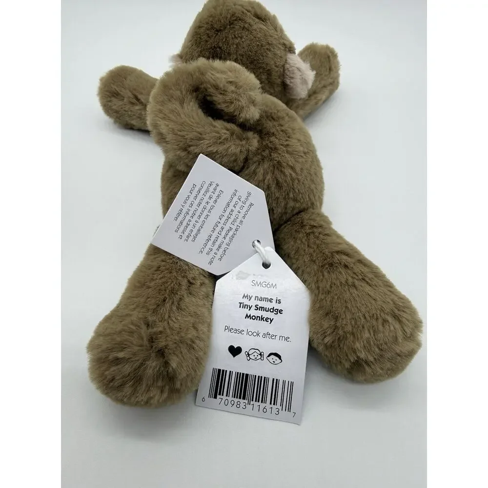Jellycat Smudge Monkey Tiny NWT Authentic No Dust Bag